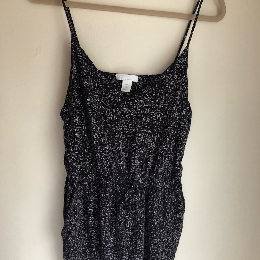 H&M Women’s Black & White Polka Dot Romper w/ tie